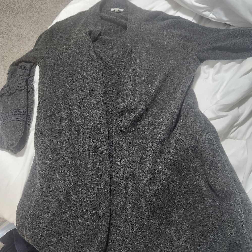 Maurices Charcoal Gray Women's Top